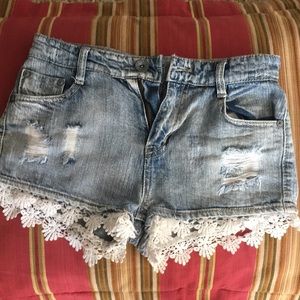 Jean shorts!
